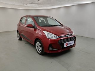 Used 2018 Hyundai Grand i10 [2017-2020] Sportz 1.2 Kappa VTVT Petrol Manual exterior RIGHT FRONT CORNER VIEW