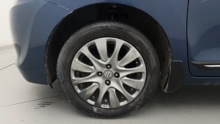 Used 2016 Maruti Suzuki Baleno [2015-2019] Alpha Petrol Petrol Manual tyres LEFT FRONT TYRE RIM VIEW