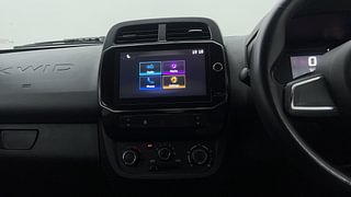 Used 2022 renault Kwid 1.0 RXT Opt Petrol Manual interior MUSIC SYSTEM & AC CONTROL VIEW