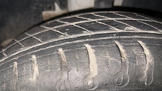 Used 2021 Renault Kwid RXL 1.0 SCE Petrol Manual tyres LEFT FRONT TYRE TREAD VIEW