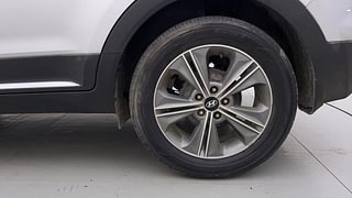 Used 2017 Hyundai Creta [2015-2018] 1.6 SX Plus Auto Petrol Petrol Automatic tyres LEFT REAR TYRE RIM VIEW