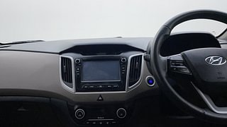 Used 2017 Hyundai Creta [2015-2018] 1.6 SX Plus Auto Petrol Petrol Automatic interior MUSIC SYSTEM & AC CONTROL VIEW