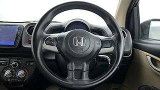 Used 2015 Honda Amaze 1.2 VX (O) Petrol Manual interior STEERING VIEW