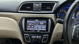 Used 2021 Maruti Suzuki Ciaz Alpha AT Petrol Petrol Automatic interior MUSIC SYSTEM & AC CONTROL VIEW