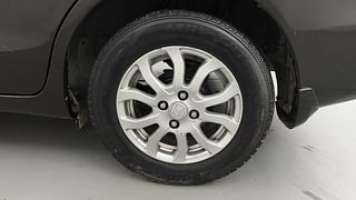 Used 2015 Honda Amaze 1.2 VX (O) Petrol Manual tyres LEFT REAR TYRE RIM VIEW