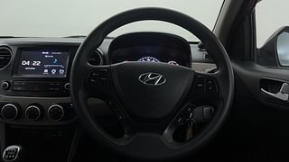 Used 2019 Hyundai Grand i10 [2017-2020] Sportz 1.2 Kappa VTVT CNG (Outside Fitted) Petrol+cng Manual interior STEERING VIEW