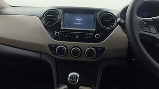 Used 2017 Hyundai Xcent [2017-2019] SX  Petrol+CNG (Outside Fitted) Petrol+cng Manual interior MUSIC SYSTEM & AC CONTROL VIEW