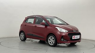 Used 2019 Hyundai Grand i10 [2017-2020] Sportz 1.2 Kappa VTVT CNG (Outside Fitted) Petrol+cng Manual exterior RIGHT FRONT CORNER VIEW