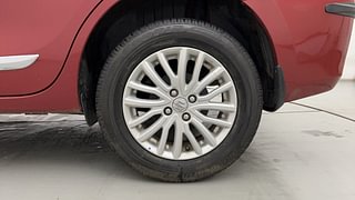 Used 2021 maruti-suzuki Dzire ZXI Petrol Manual tyres LEFT REAR TYRE RIM VIEW