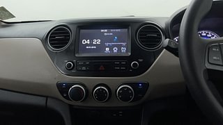 Used 2019 Hyundai Grand i10 [2017-2020] Sportz 1.2 Kappa VTVT CNG (Outside Fitted) Petrol+cng Manual interior MUSIC SYSTEM & AC CONTROL VIEW