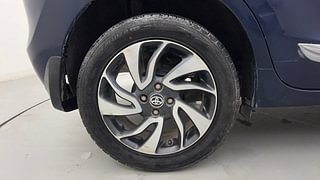 Used 2021 Toyota Glanza [2019-2022] G Petrol Manual tyres RIGHT REAR TYRE RIM VIEW