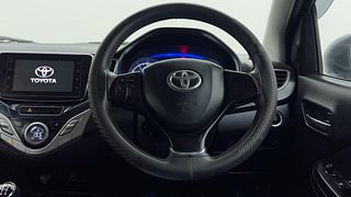 Used 2021 Toyota Glanza [2019-2022] G Petrol Manual interior STEERING VIEW