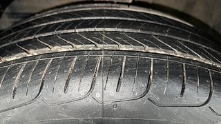 Used 2021 Toyota Glanza [2019-2022] G Petrol Manual tyres LEFT FRONT TYRE TREAD VIEW