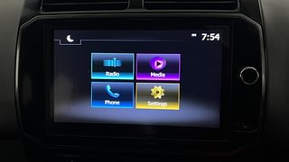 Used 2021 renault Kwid 1.0 RXT Opt Petrol Manual top_features Integrated (in-dash) music system