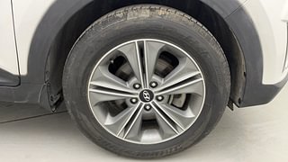 Used 2018 Hyundai Creta [2015-2018] 1.6 SX Plus Auto Petrol Petrol Automatic tyres RIGHT FRONT TYRE RIM VIEW