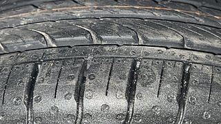 Used 2021 Hyundai New Santro 1.1 Asta MT Petrol Manual tyres LEFT REAR TYRE TREAD VIEW