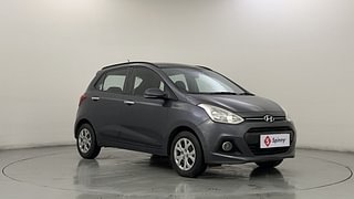 Used 2013 Hyundai Grand i10 [2013-2017] Sportz 1.2 Kappa VTVT Petrol Manual exterior RIGHT FRONT CORNER VIEW