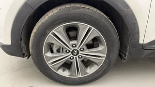 Used 2018 Hyundai Creta [2015-2018] 1.6 SX Plus Auto Petrol Petrol Automatic tyres LEFT FRONT TYRE RIM VIEW