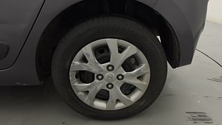 Used 2013 Hyundai Grand i10 [2013-2017] Sportz 1.2 Kappa VTVT Petrol Manual tyres LEFT REAR TYRE RIM VIEW
