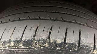 Used 2021 Hyundai Verna SX Opt IVT Petrol Petrol Automatic tyres LEFT FRONT TYRE TREAD VIEW