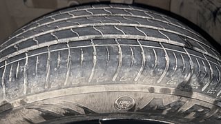 Used 2023 Maruti Suzuki Brezza ZXI AT Petrol Automatic tyres LEFT FRONT TYRE TREAD VIEW