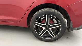 Used 2021 Hyundai Verna SX Opt IVT Petrol Petrol Automatic tyres LEFT REAR TYRE RIM VIEW