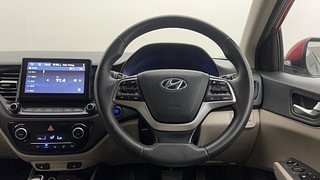 Used 2021 Hyundai Verna SX Opt IVT Petrol Petrol Automatic interior STEERING VIEW