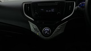 Used 2017 Maruti Suzuki Baleno [2015-2019] Zeta Petrol Petrol Manual interior MUSIC SYSTEM & AC CONTROL VIEW