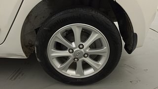 Used 2016 Hyundai Grand i10 Asta AT 1.2 Kappa VTVT Petrol Automatic tyres LEFT REAR TYRE RIM VIEW