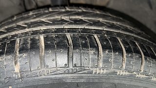 Used 2022 Tata Tigor Revotron XZ+ CNG Petrol+cng Manual tyres LEFT FRONT TYRE TREAD VIEW