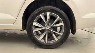 Used 2022 Skoda Slavia Style 1.5L TSI MT Petrol Manual tyres LEFT REAR TYRE RIM VIEW