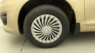 Used 2014 Maruti Suzuki Swift Dzire VXI Petrol Manual tyres LEFT FRONT TYRE RIM VIEW