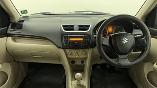 Used 2014 Maruti Suzuki Swift Dzire VXI Petrol Manual interior DASHBOARD VIEW