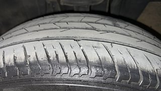 Used 2023 Renault Kiger RXZ Turbo CVT Dual Tone Petrol Automatic tyres LEFT FRONT TYRE TREAD VIEW