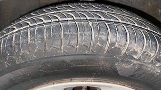 Used 2018 Datsun Redi-GO [2015-2019] S 1.0 AMT Petrol Automatic tyres LEFT FRONT TYRE TREAD VIEW