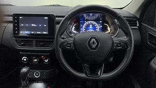 Used 2023 Renault Kiger RXZ Turbo CVT Dual Tone Petrol Automatic interior STEERING VIEW