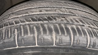 Used 2018 Renault Duster [2015-2019] 110 PS RXZ 4X2 AMT Diesel Automatic tyres LEFT FRONT TYRE TREAD VIEW