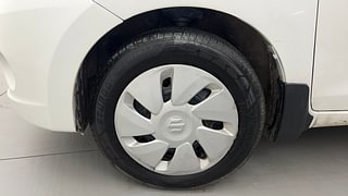 Used 2015 Maruti Suzuki Celerio [2014-2021] VXI  CNG (Outside Fitted) Petrol+cng Manual tyres LEFT FRONT TYRE RIM VIEW