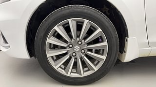 Used 2021 Maruti Suzuki Ciaz Alpha Petrol Petrol Manual tyres LEFT FRONT TYRE RIM VIEW