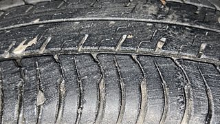 Used 2012 Maruti Suzuki Estilo [2009-2014] VXi Petrol Manual tyres LEFT REAR TYRE TREAD VIEW