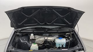 Used 2018 Maruti Suzuki Eeco 5 STR WITH A/C+HTR Petrol Manual engine ENGINE & BONNET OPEN FRONT VIEW