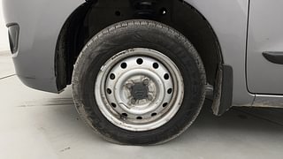 Used 2016 Maruti Suzuki Wagon R 1.0 [2013-2019] LXi CNG Petrol+cng Manual tyres LEFT FRONT TYRE RIM VIEW