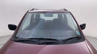 Used 2011 Maruti Suzuki Wagon R 1.0 [2010-2019] LXi Petrol Manual exterior FRONT WINDSHIELD VIEW