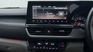 Used 2019 Kia Seltos HTX IVT G Petrol Automatic interior MUSIC SYSTEM & AC CONTROL VIEW