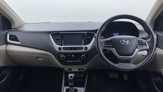 Used 2018 Hyundai Verna [2017-2020] 1.6 VTVT SX (O) AT Petrol Automatic interior DASHBOARD VIEW