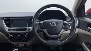 Used 2018 Hyundai Verna [2017-2020] 1.6 VTVT SX (O) AT Petrol Automatic interior STEERING VIEW