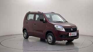 Used 2011 Maruti Suzuki Wagon R 1.0 [2010-2019] LXi Petrol Manual exterior RIGHT FRONT CORNER VIEW
