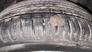 Used 2018 Hyundai Verna [2017-2020] 1.6 VTVT SX (O) AT Petrol Automatic tyres LEFT REAR TYRE TREAD VIEW