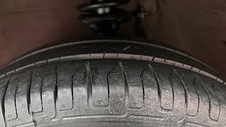 Used 2018 Maruti Suzuki Alto K10 [2014-2019] VXI AMT (O) Petrol Automatic tyres LEFT FRONT TYRE TREAD VIEW