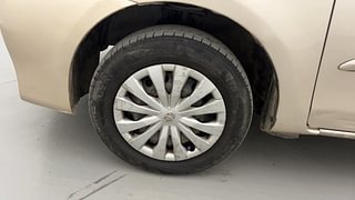 Used 2012 Toyota Etios [2010-2017] G Petrol Manual tyres LEFT FRONT TYRE RIM VIEW